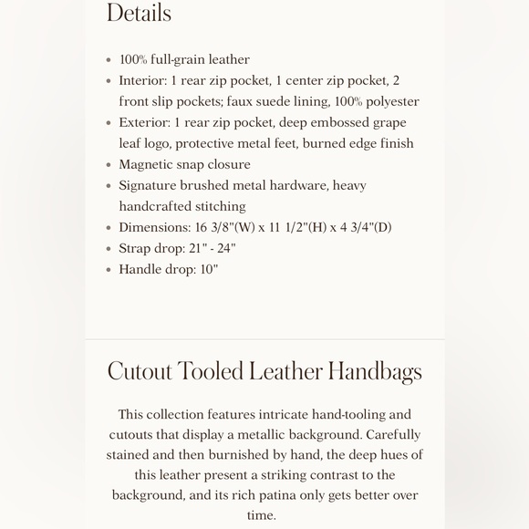 Patricia Nash Adeline tote - Picture 13 of 13